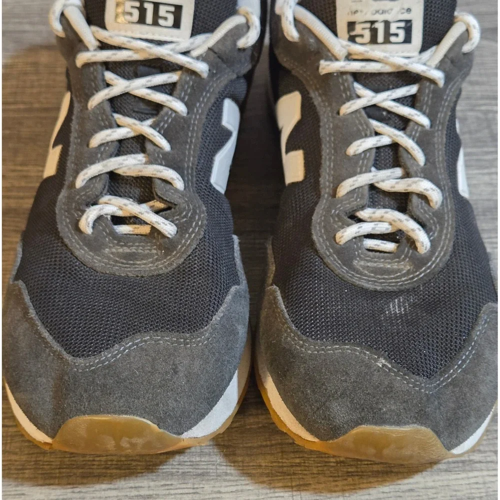 New Balance 515v3 Low Top Lace Up Sneakers Mens Size 9.5 Gray Black